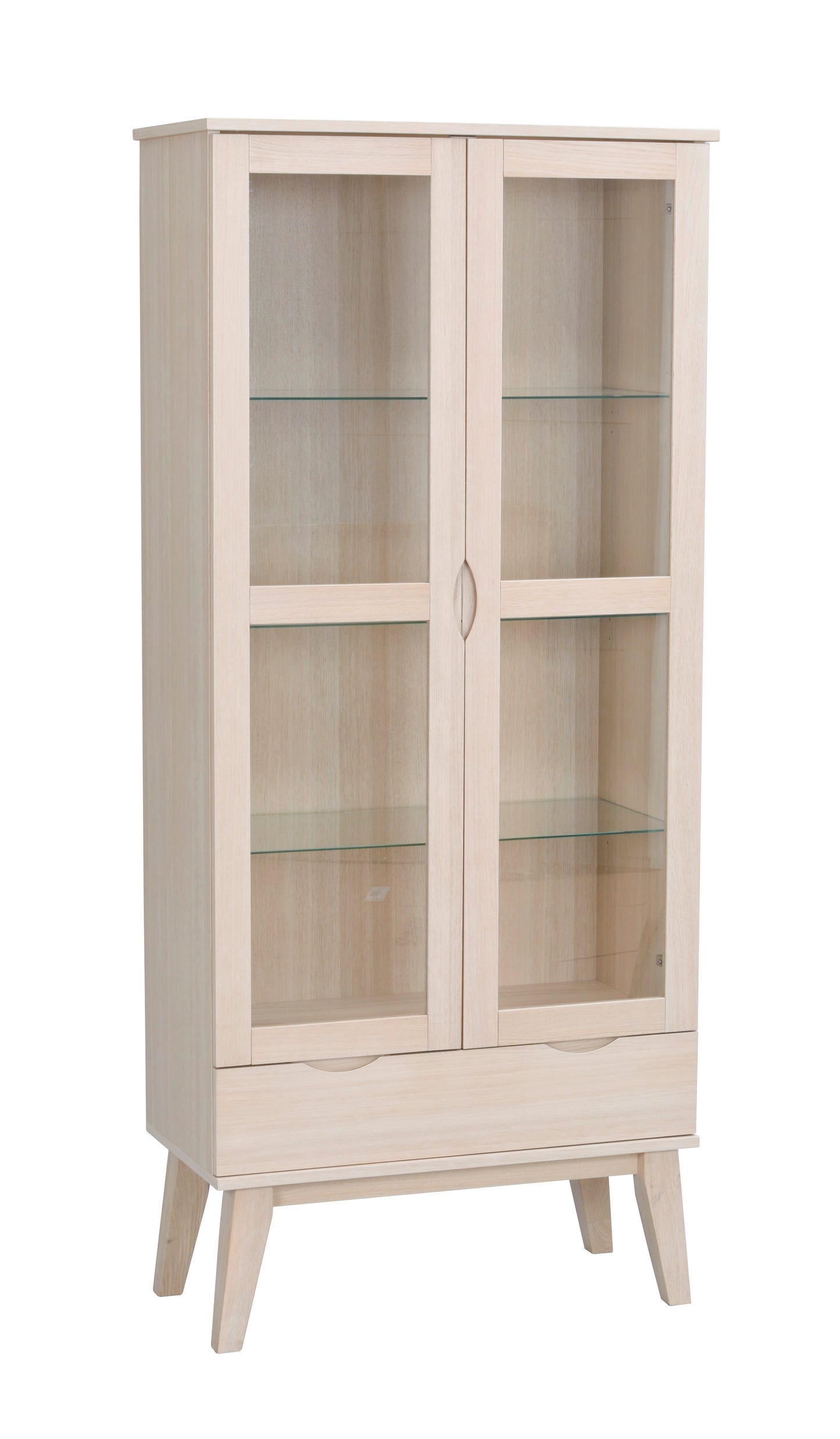 Glasschrank Filippa, Whitewash