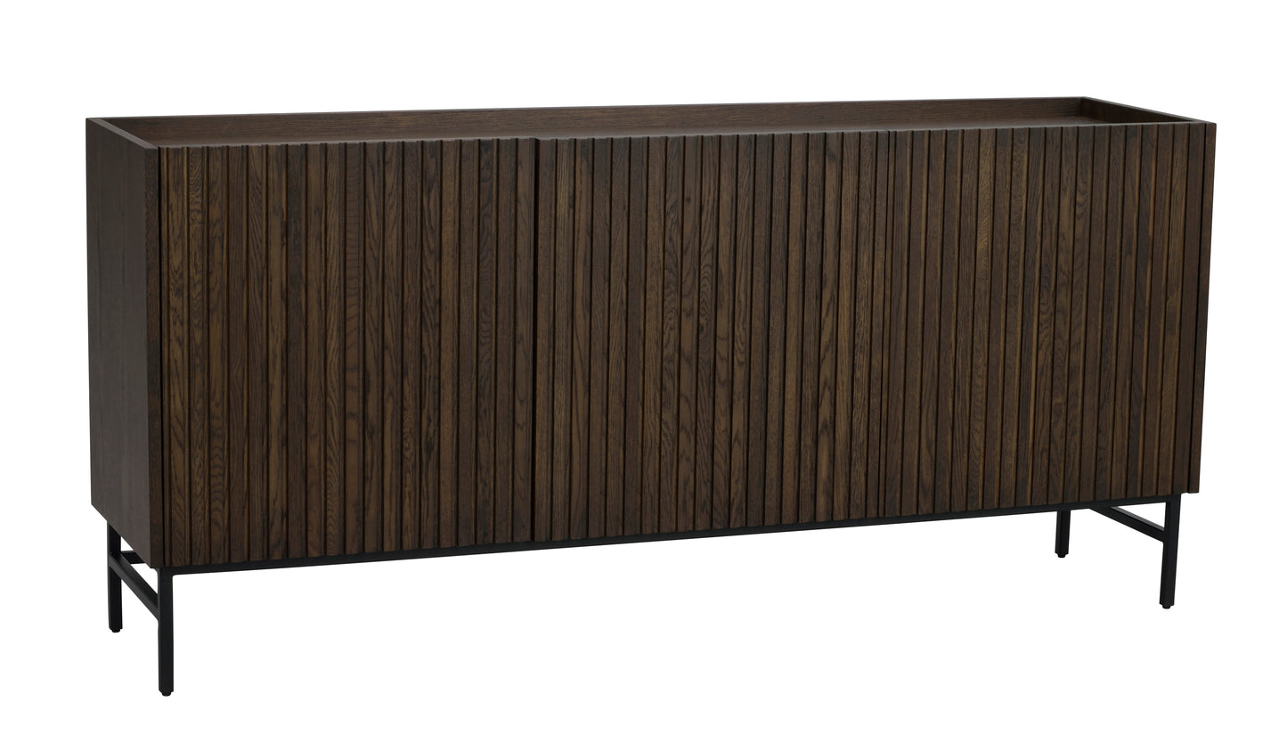 Sideboard Halifax, Braun/Schwarz