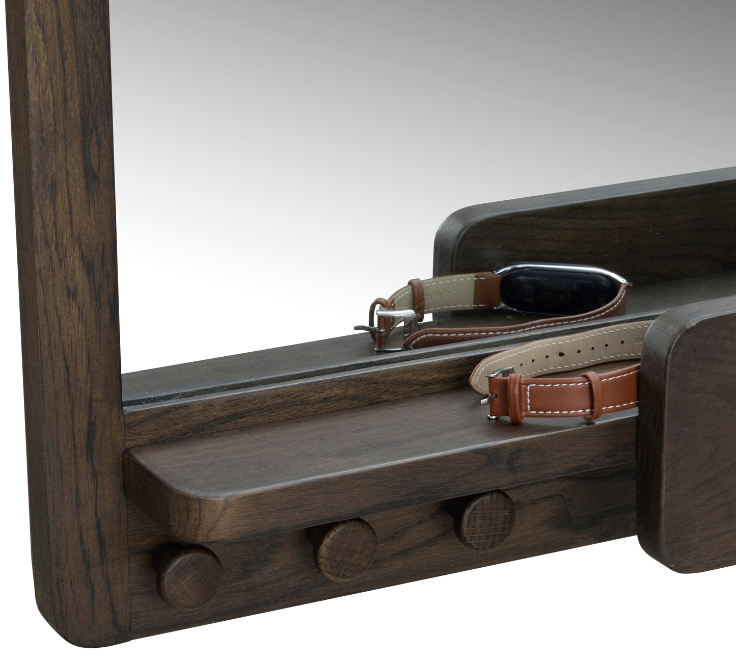 Wandspiegel Inverness, Braun