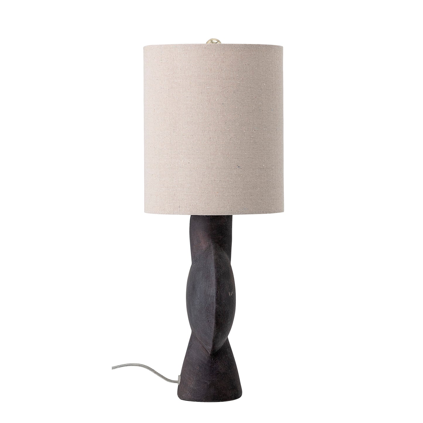 Tischlampe Sergio, Braun, Terrakotta