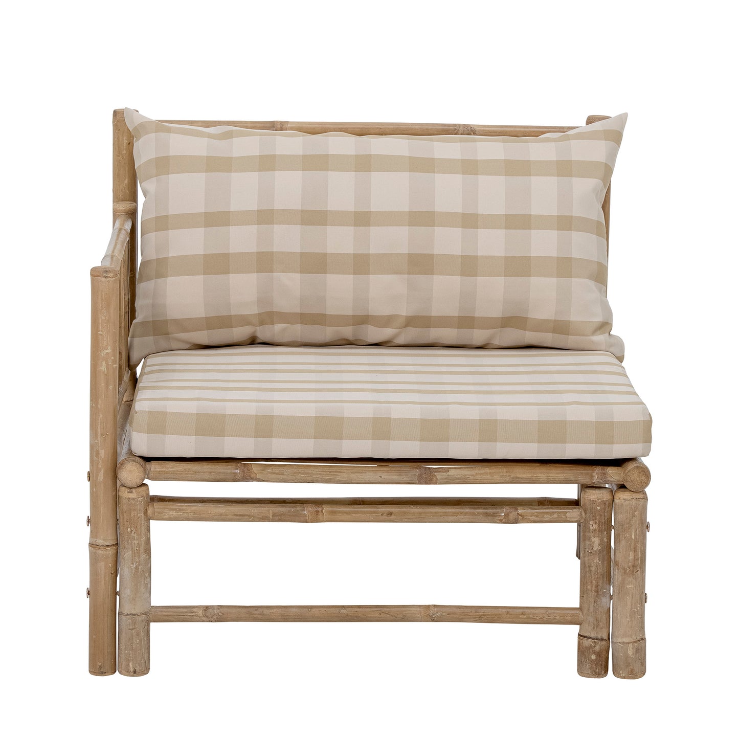 Modul-Sofa linke Ecke Korfu, Natur, Bambus