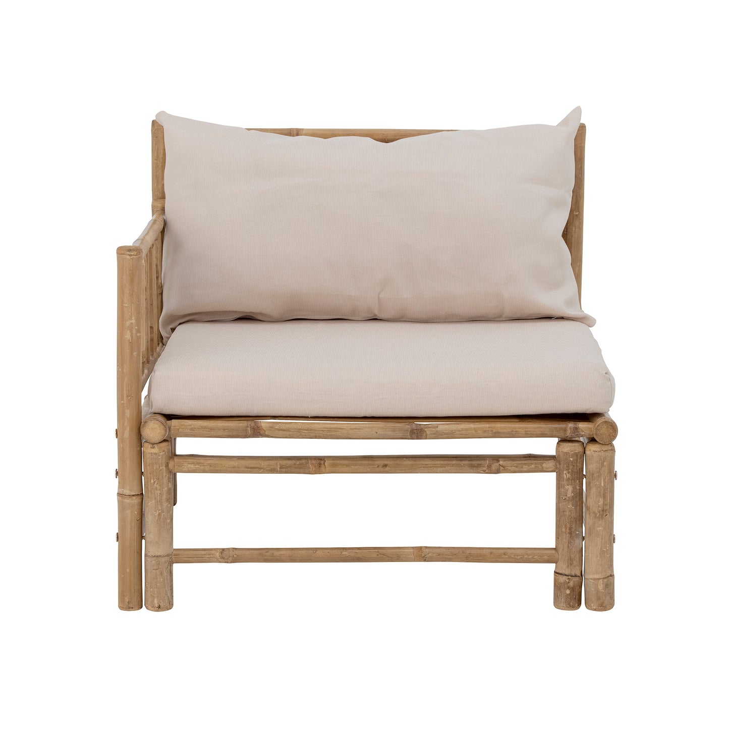 Modul-Sofa linke Ecke Korfu, Natur, Bambus