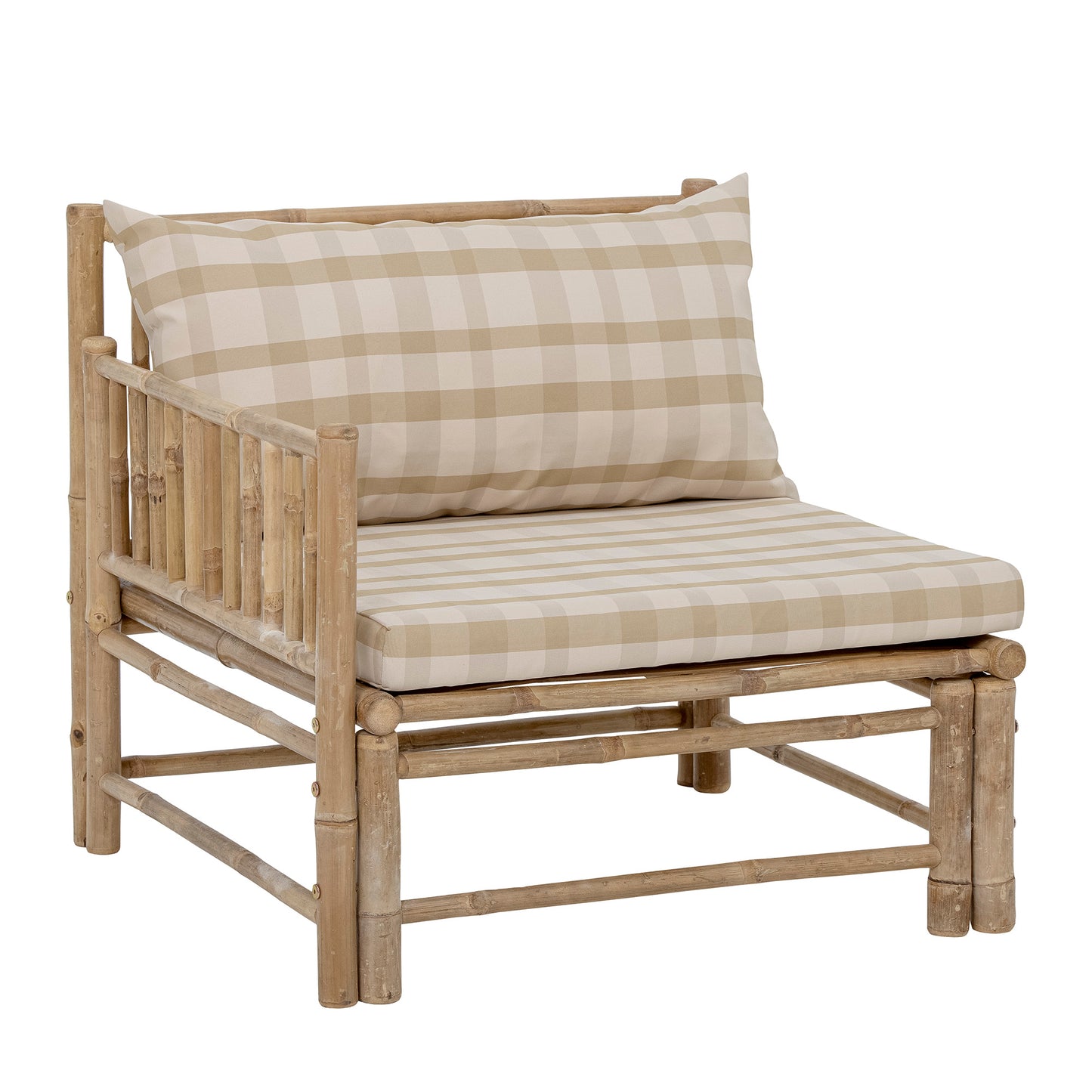 Modul-Sofa linke Ecke Korfu, Natur, Bambus