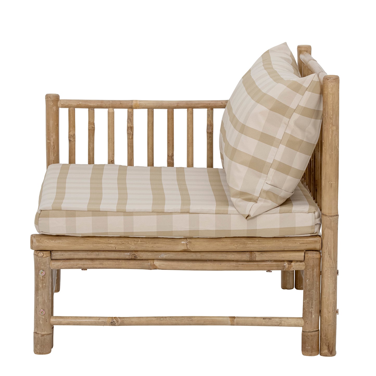 Modul-Sofa linke Ecke Korfu, Natur, Bambus