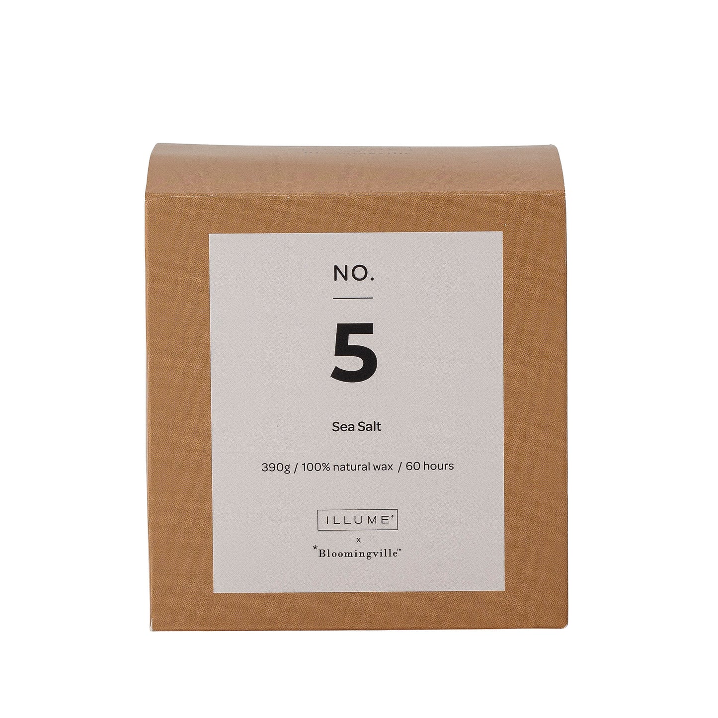 NO. 5 - Sea Salt Duftkerze, Braun, Natürliches Wachs
