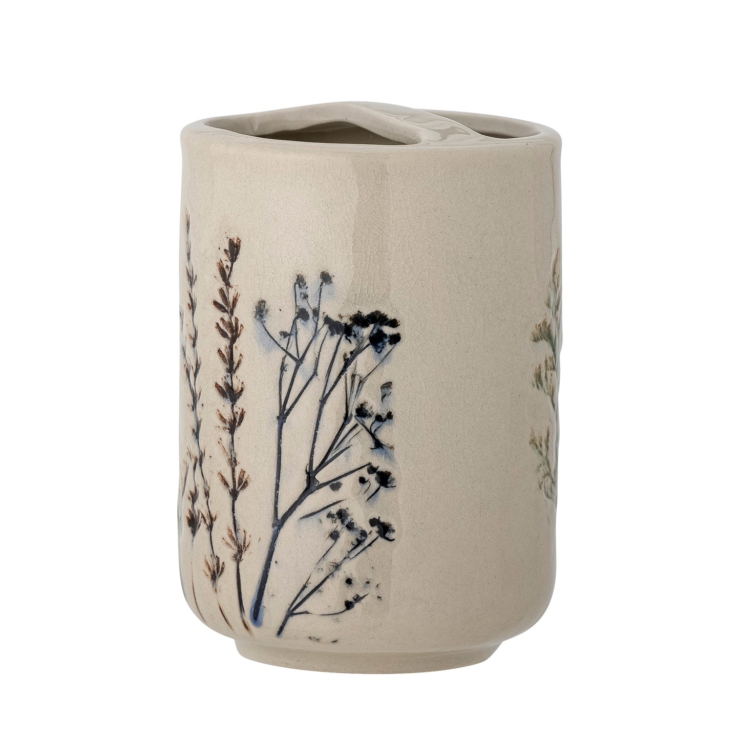 Seifenspender-Set Bea, Natur, Steingut