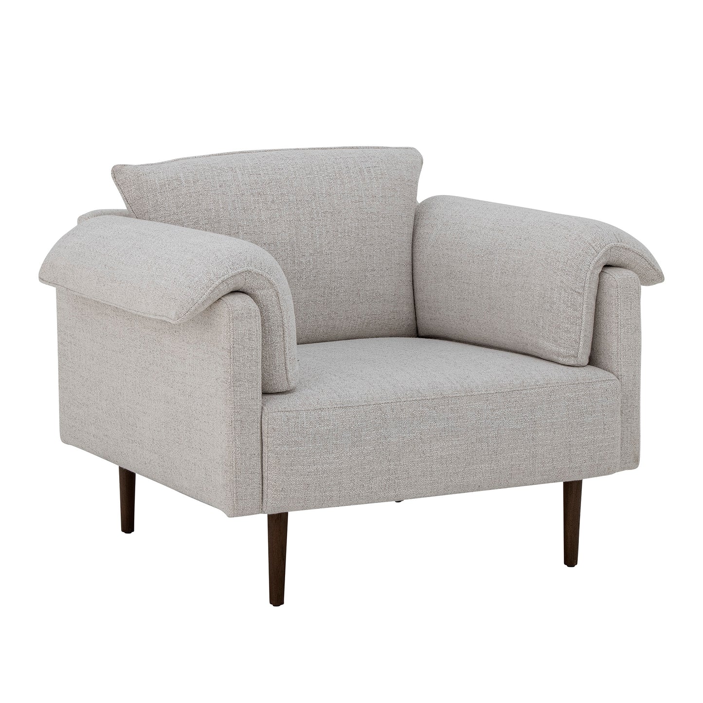 Loungesessel Chesham, Weiß, Polyester
