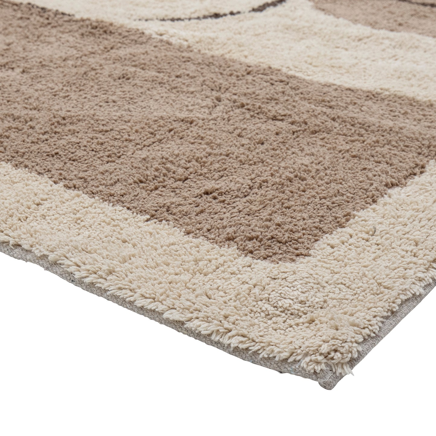 Teppich Bet, Natur, Baumwolle