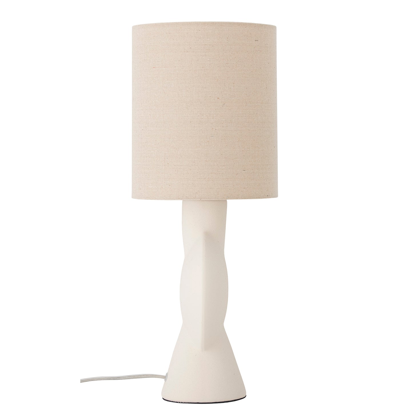 Tischlampe Sergio, Natur, Steingut