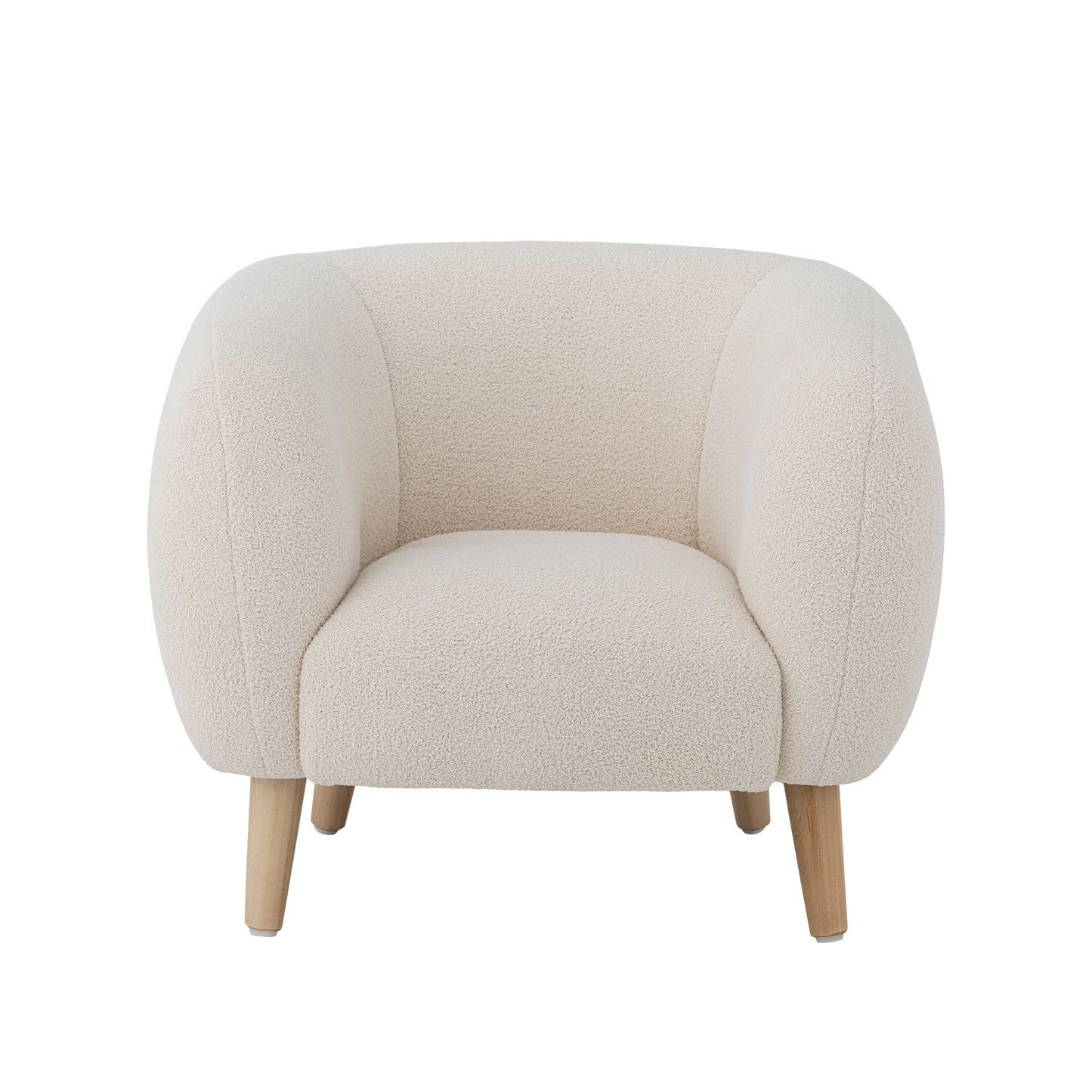 Loungesessel Cade, Weiß, Polyester
