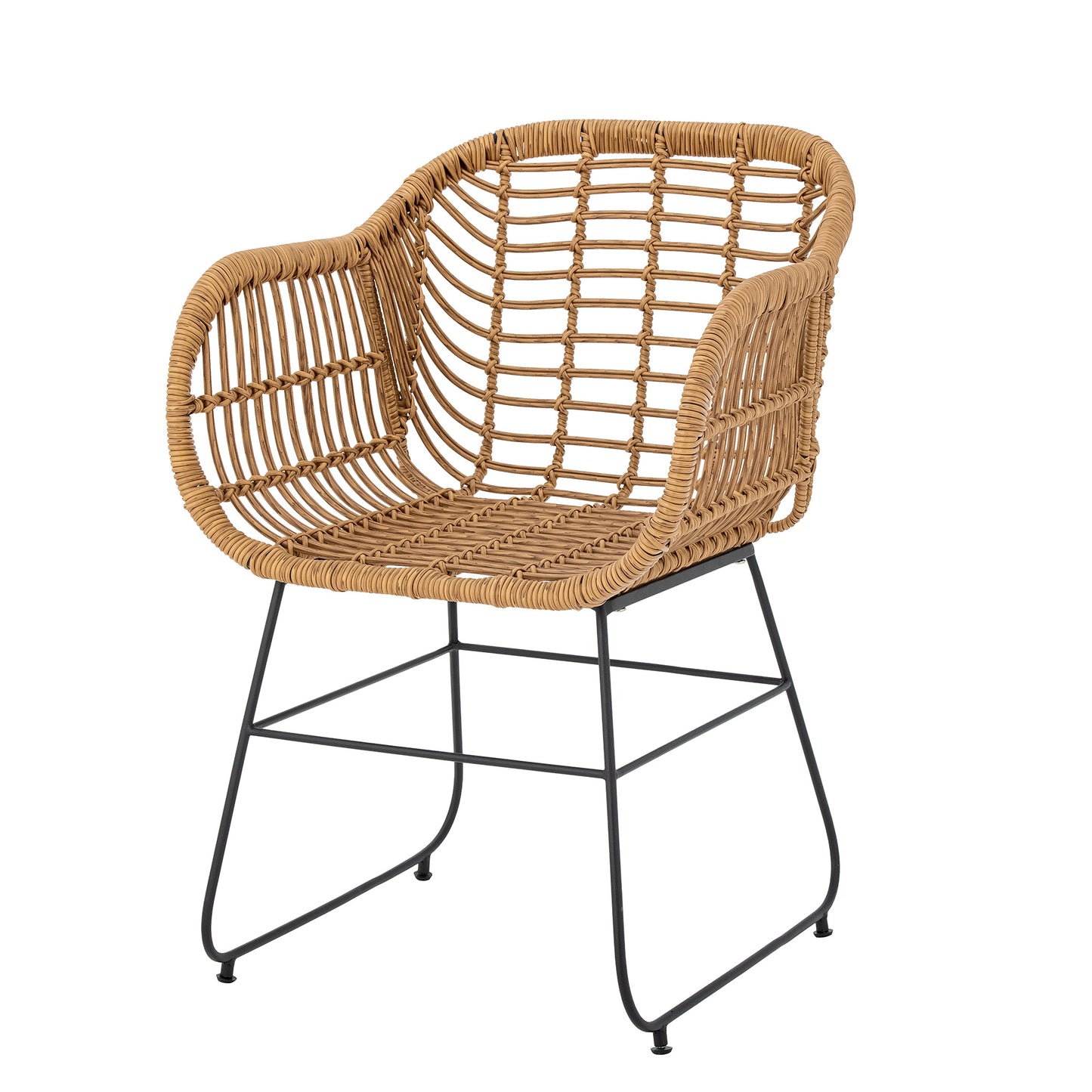Loungesessel Collin, Natur, Polyrattan