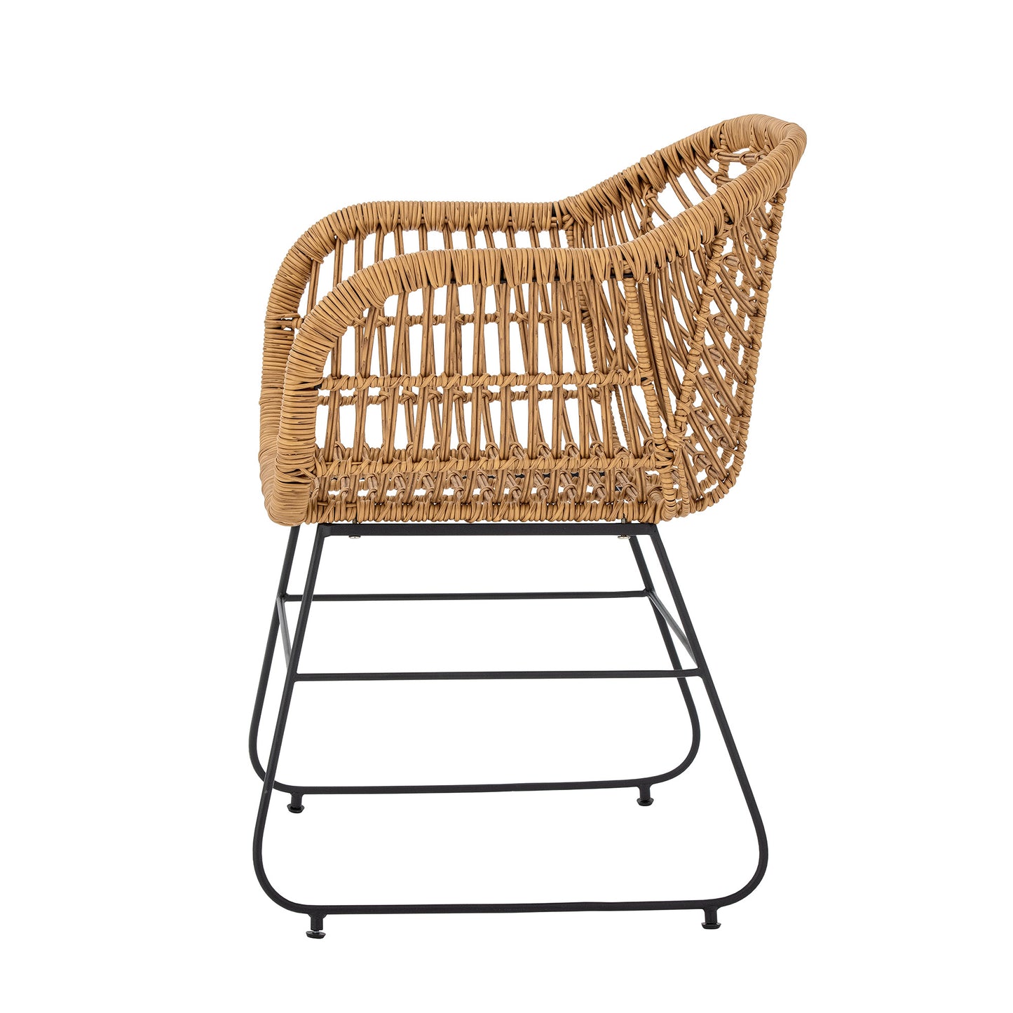 Loungesessel Collin, Natur, Polyrattan