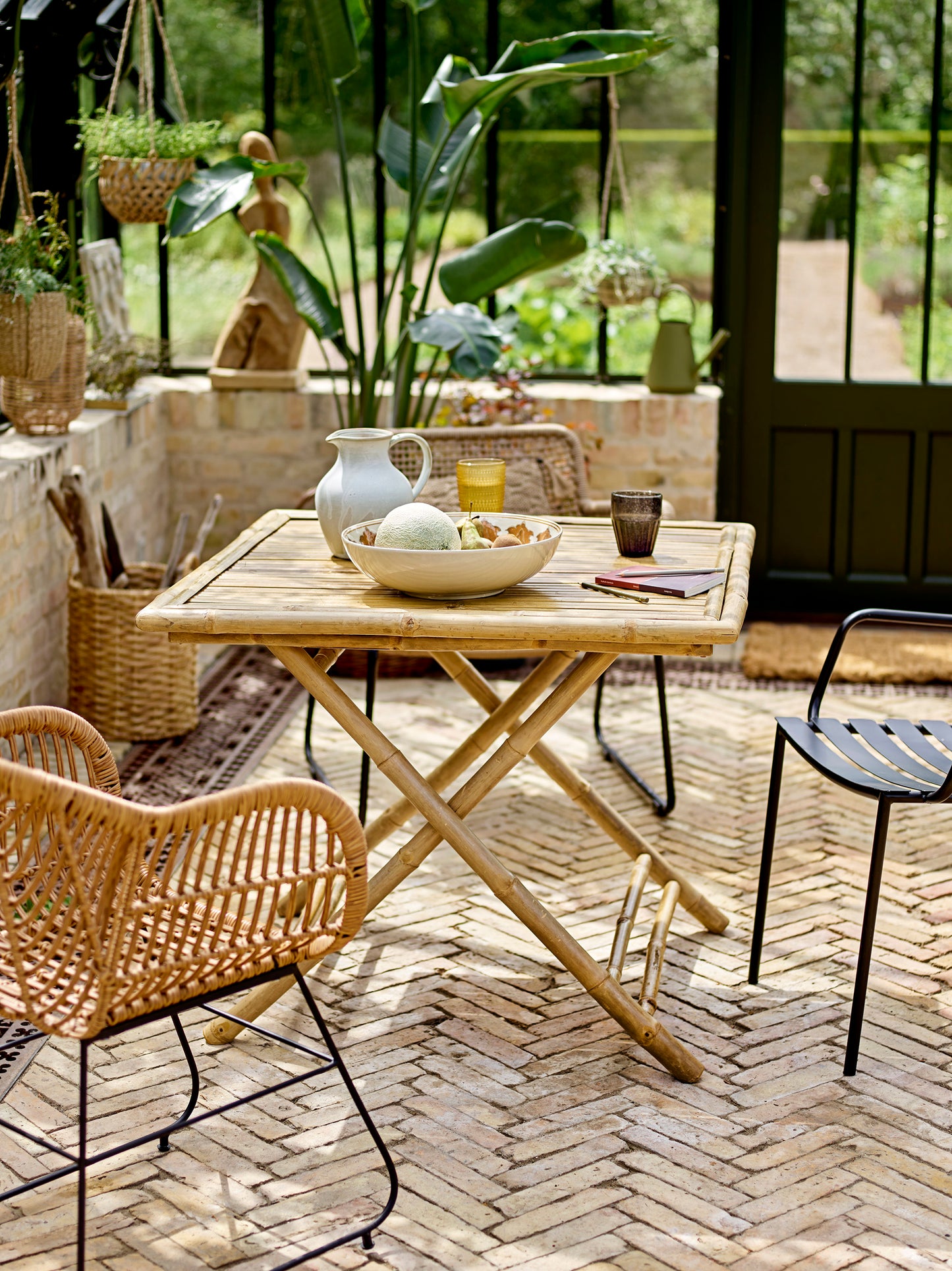 Loungesessel Collin, Natur, Polyrattan