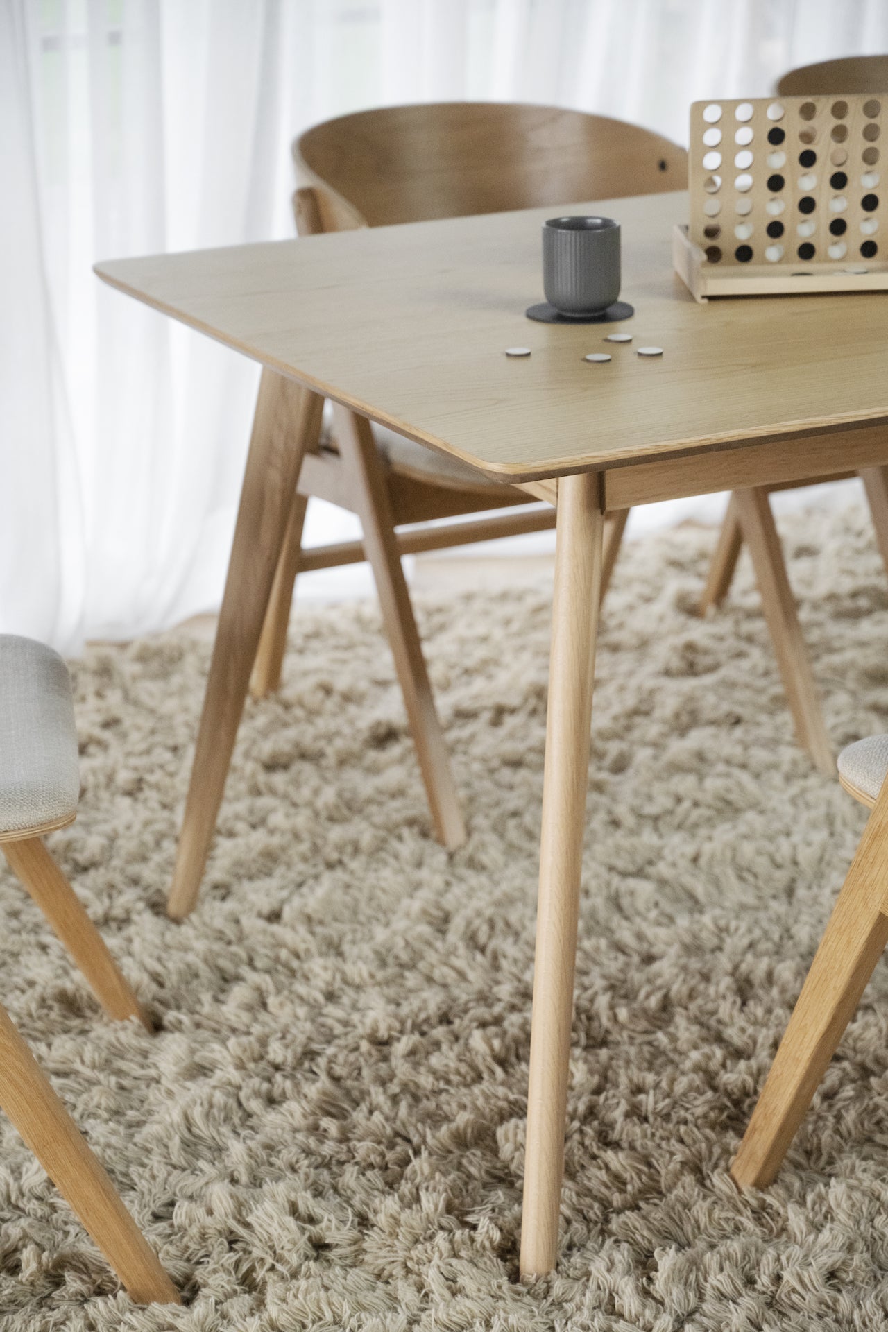 Esstisch Yumi, Whitewash