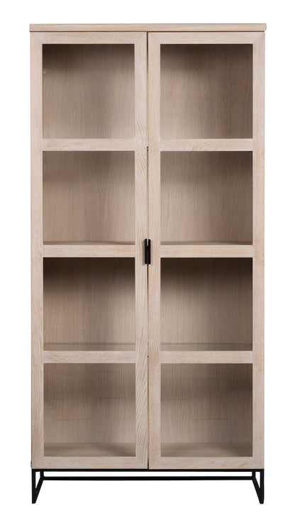 Glasschrank Everett, Eiche