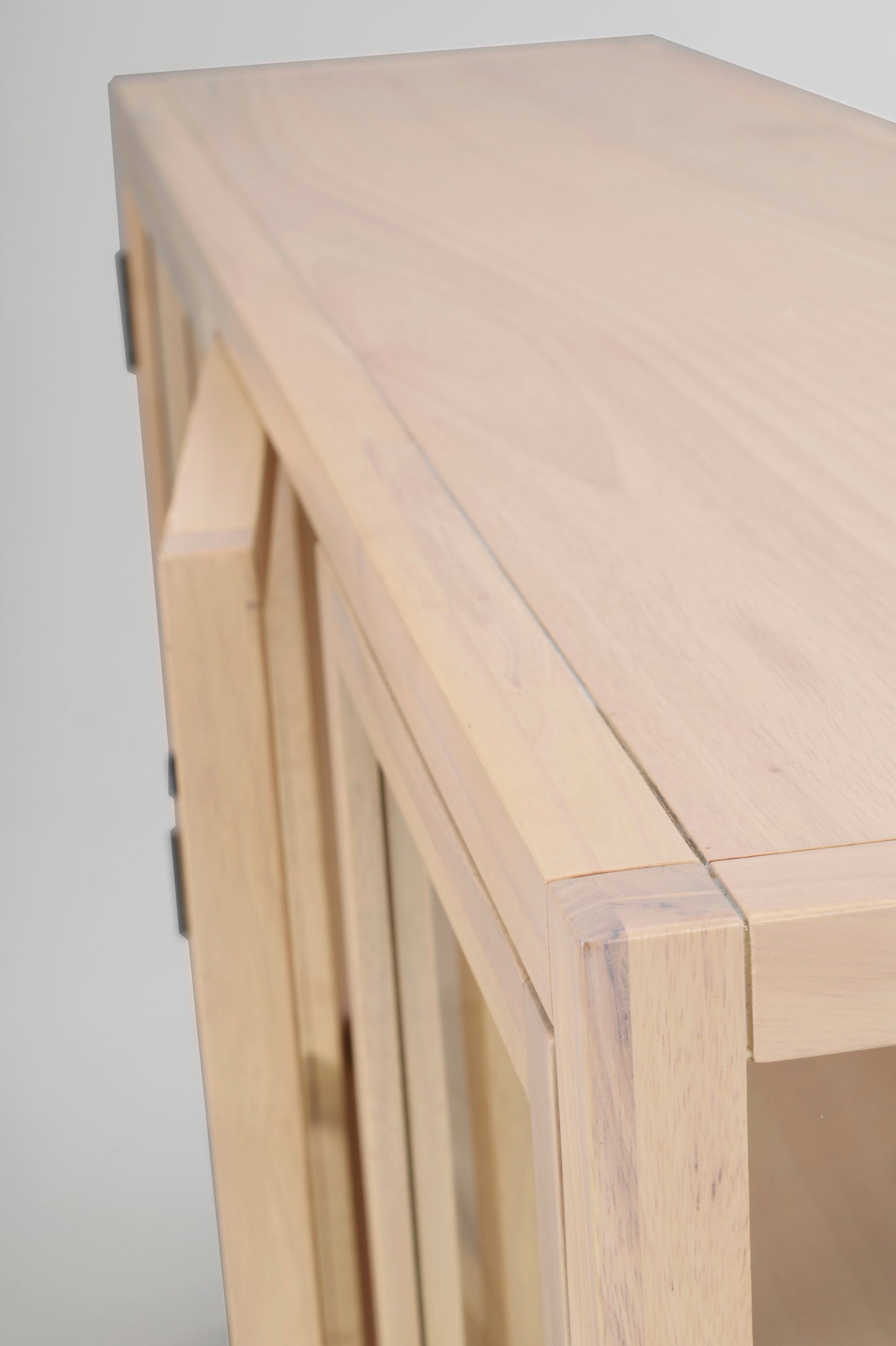 Sideboard Marshalle, Whitewash/Schwarz