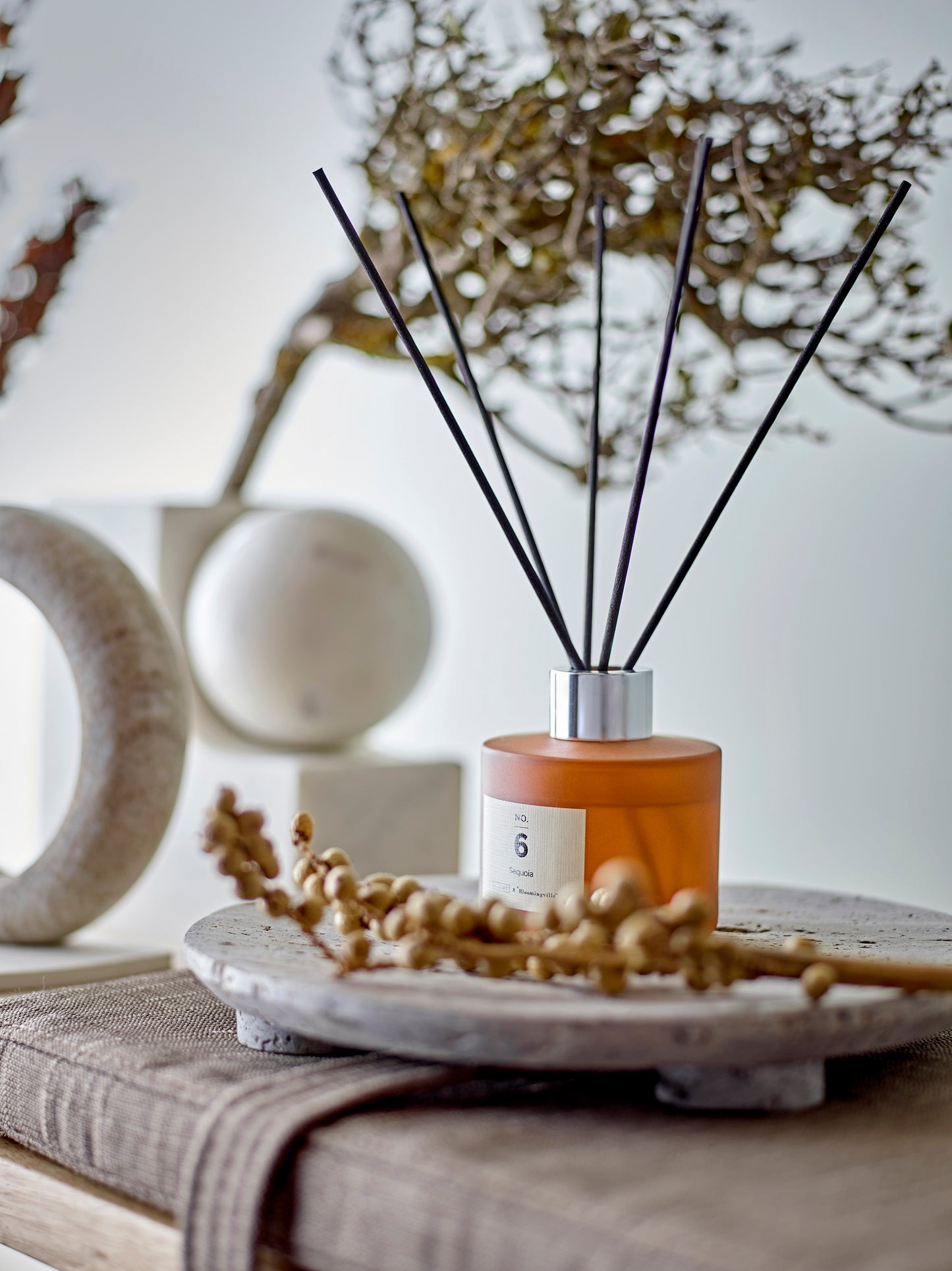 NO. 6 - Sequoia Scent Diffuser, Braun, Duftflüssigkeit