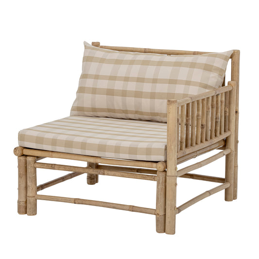 Modul-Sofa rechte Ecke Korfu, Natur, Bambus