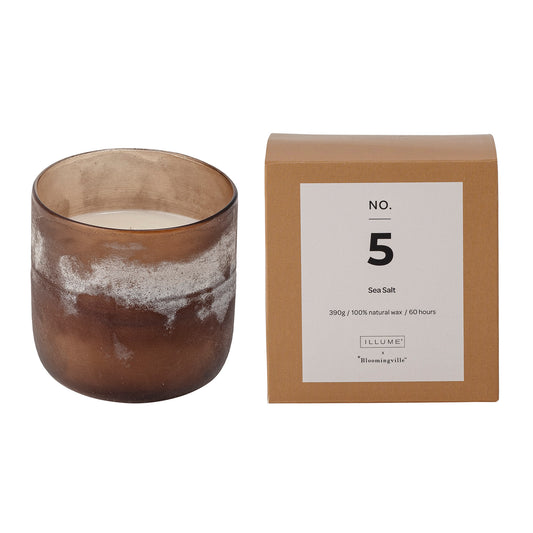 NO. 5 - Sea Salt Duftkerze, Braun, Natürliches Wachs