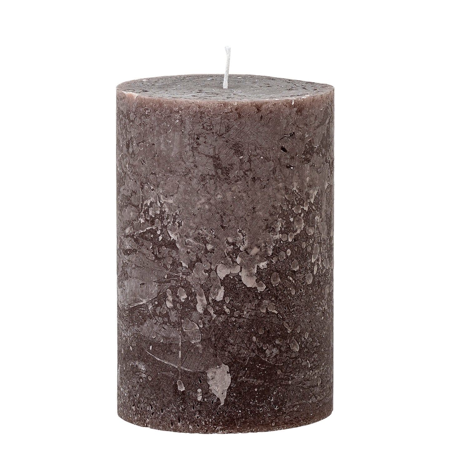 Kerze Rustic, Braun, Parafin