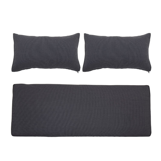 Kissenbezug (Keine Füllung) Mundo, Grau, Polyester