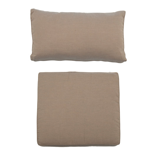 Kissenbezug (Keine Füllung) Mundo, Braun, Polyester