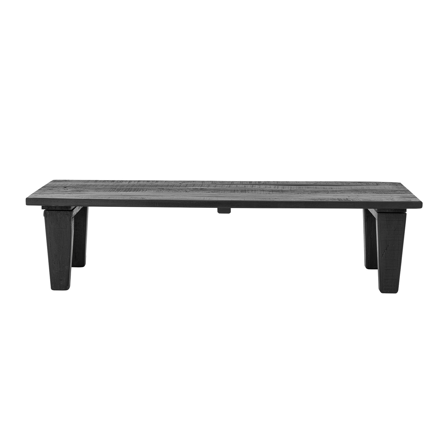 Couchtisch Riber, Schwarz, Recyceltes Holz