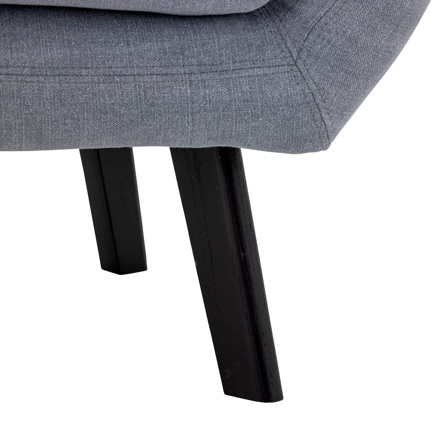 Loungesessel Beau, Blue, Baumwolle