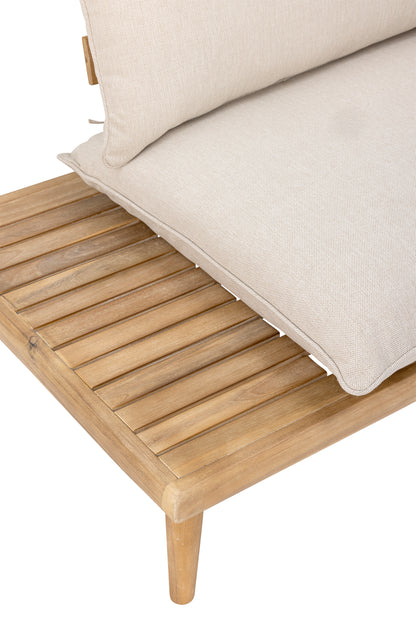 Lounge-Set Cesano, Natur, FSC®100%, Acacia