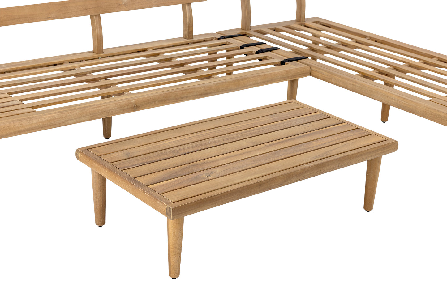 Lounge-Set Cesano, Natur, FSC®100%, Acacia