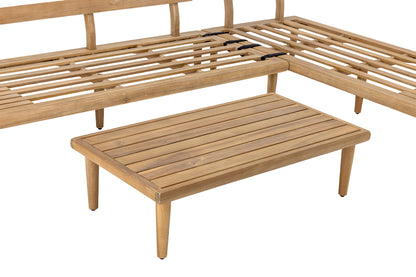 Lounge-Set Cesano, Natur, FSC®100%, Acacia