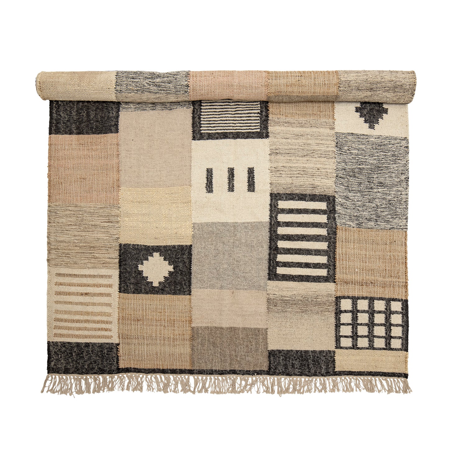 Teppich Cansel, Natur, Wolle