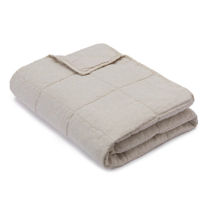 Leinen-Kindertagesdecke Karlay Mini