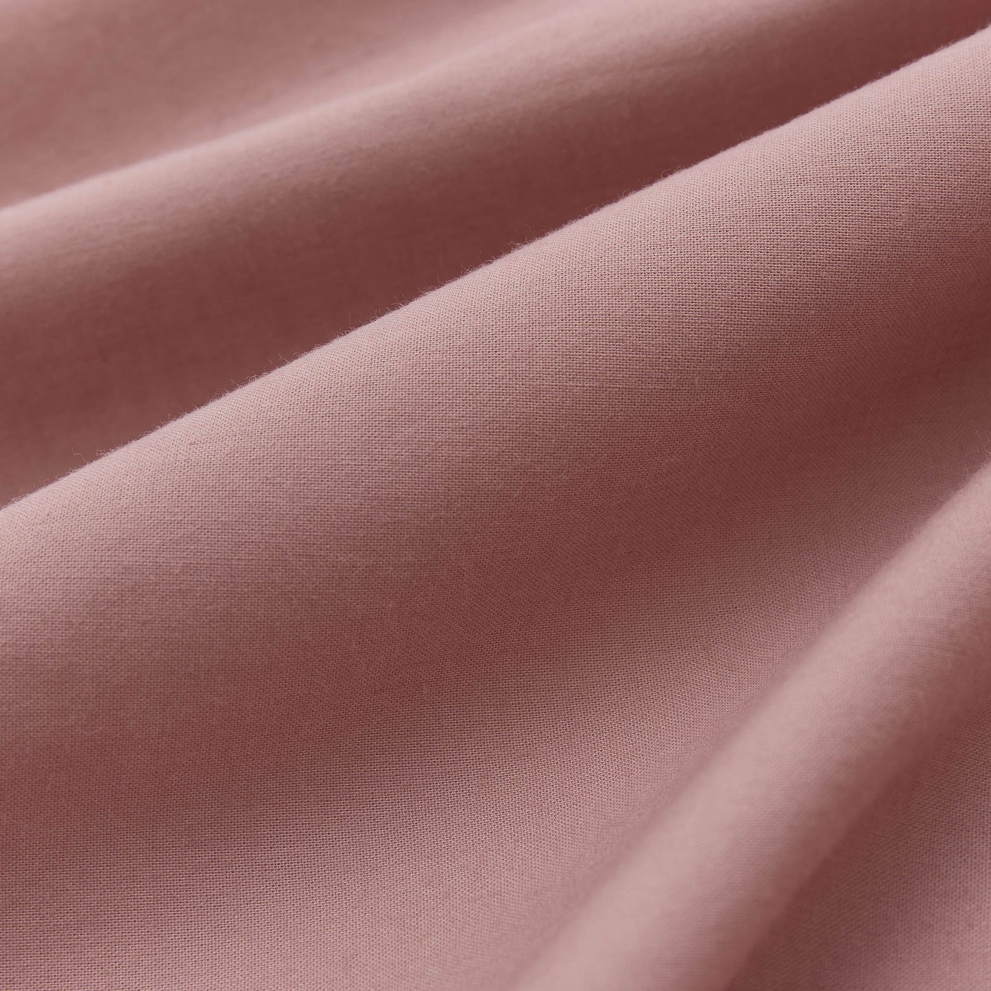 Baumwoll-Spannbettlaken Mata, Blasses Rosa